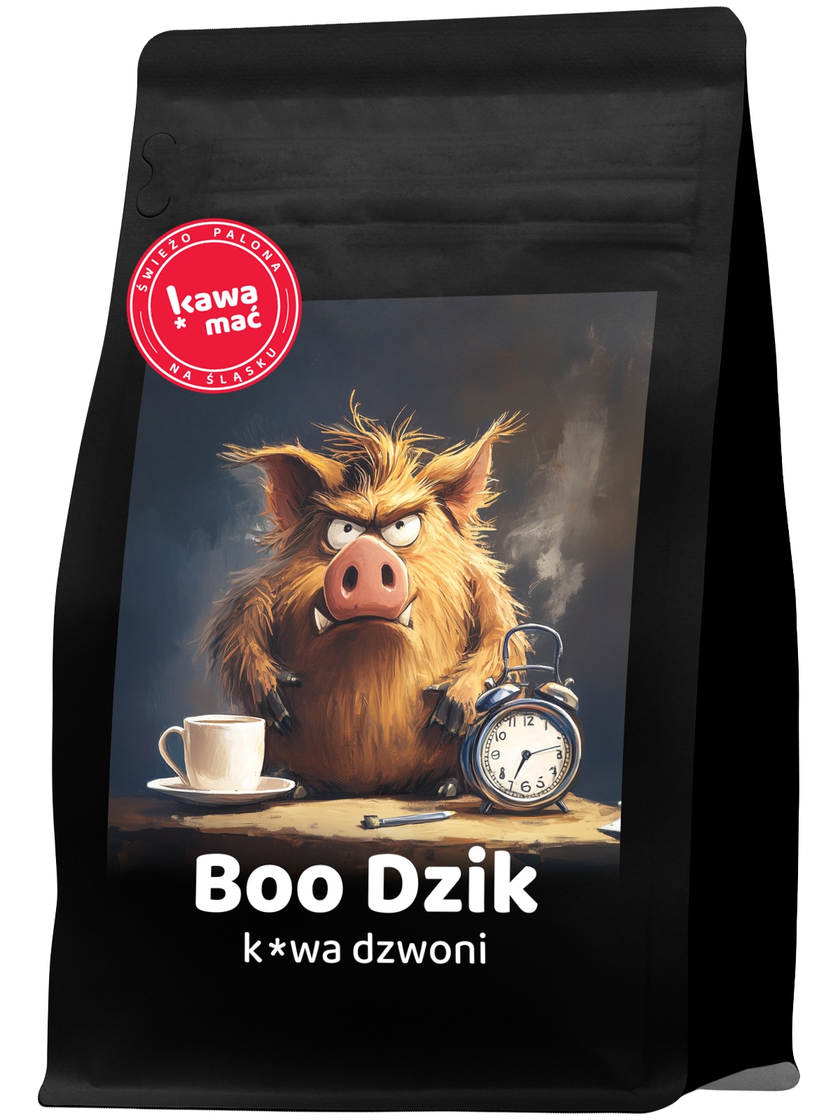 Káva zrnková Boo Dzik 500g Arabica Robusta Čerstvě pražená KávaMať