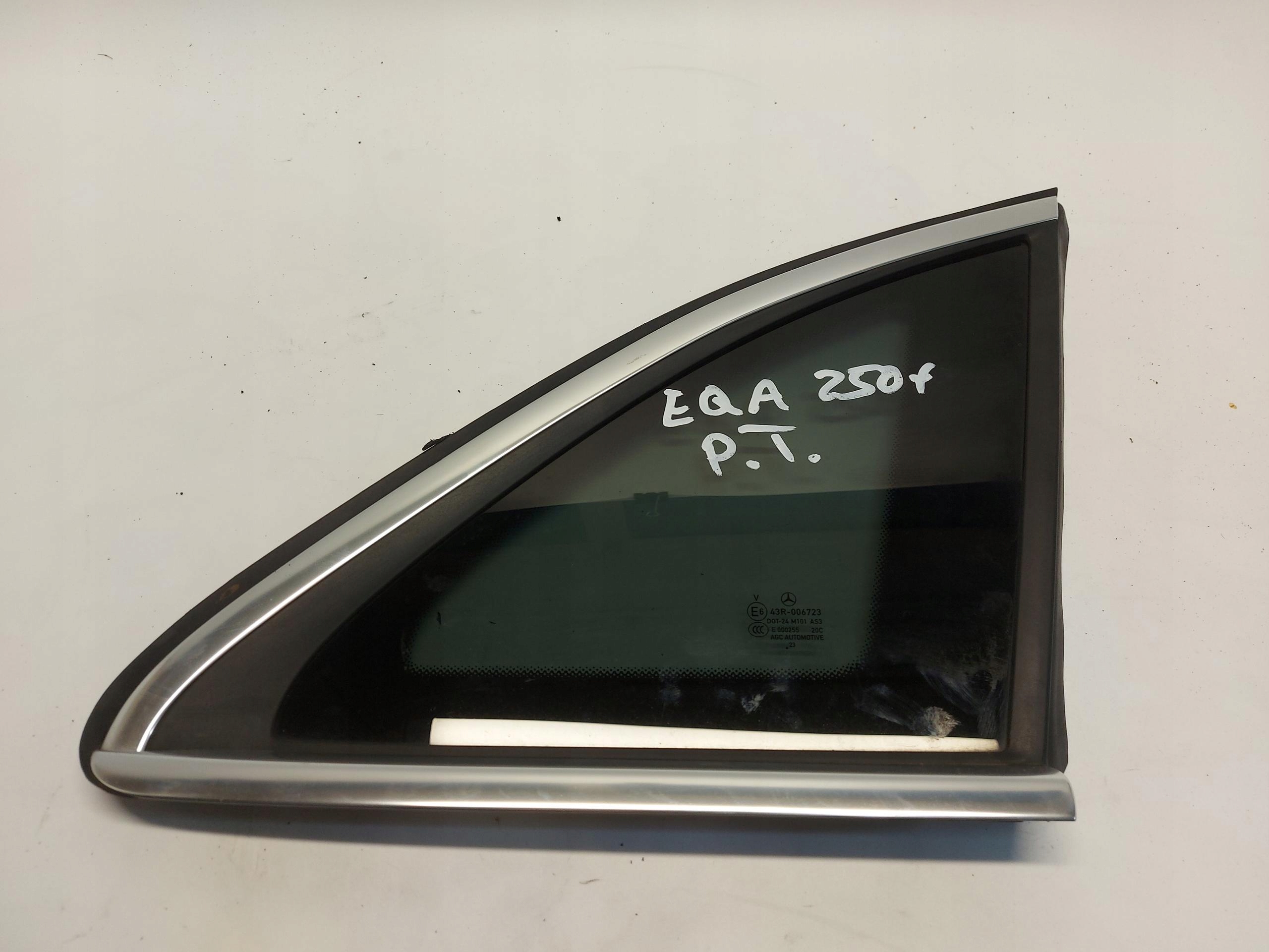 Mercedes EQA 250+ W243 window bodywork right rear part
