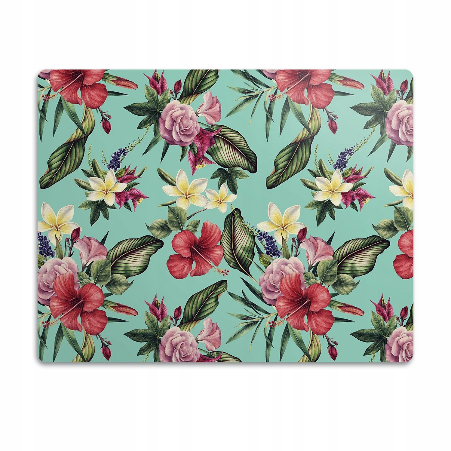 Levně Pro kočky podložka pod záchod Listy a květy 90x60 cm