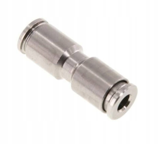 Přímá zástrčková spojka 12 mm nerezová ocel