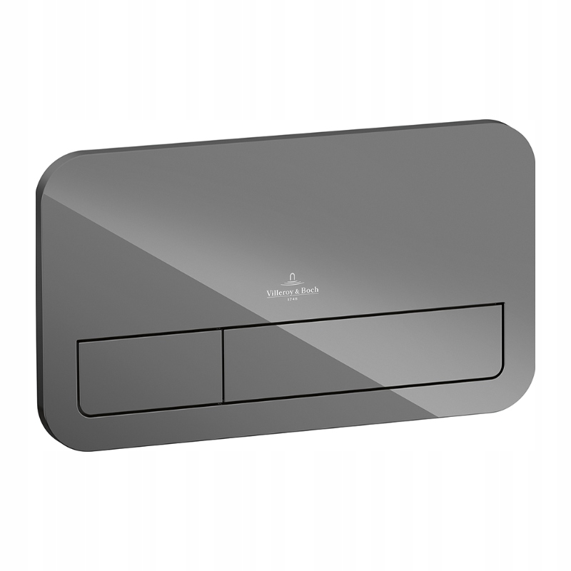 ViConnect Splachovací tlačítko pro Wc šedé Villeroy & Boch 922400RA