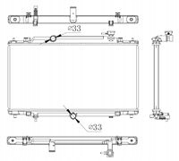 NRF CHLODNICA WODY MAZDA 6 12-