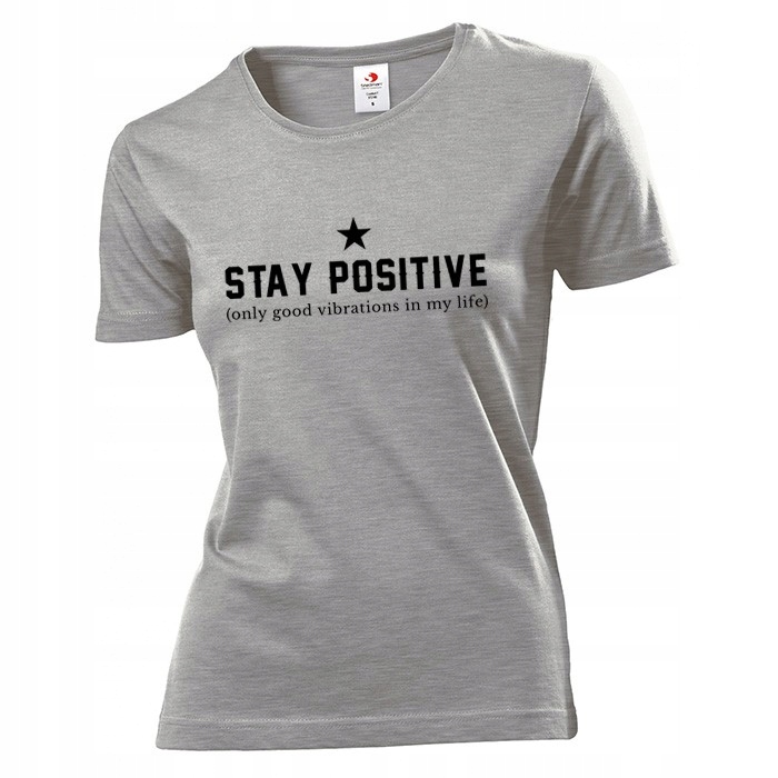 

Koszulka damska Stay positive XL