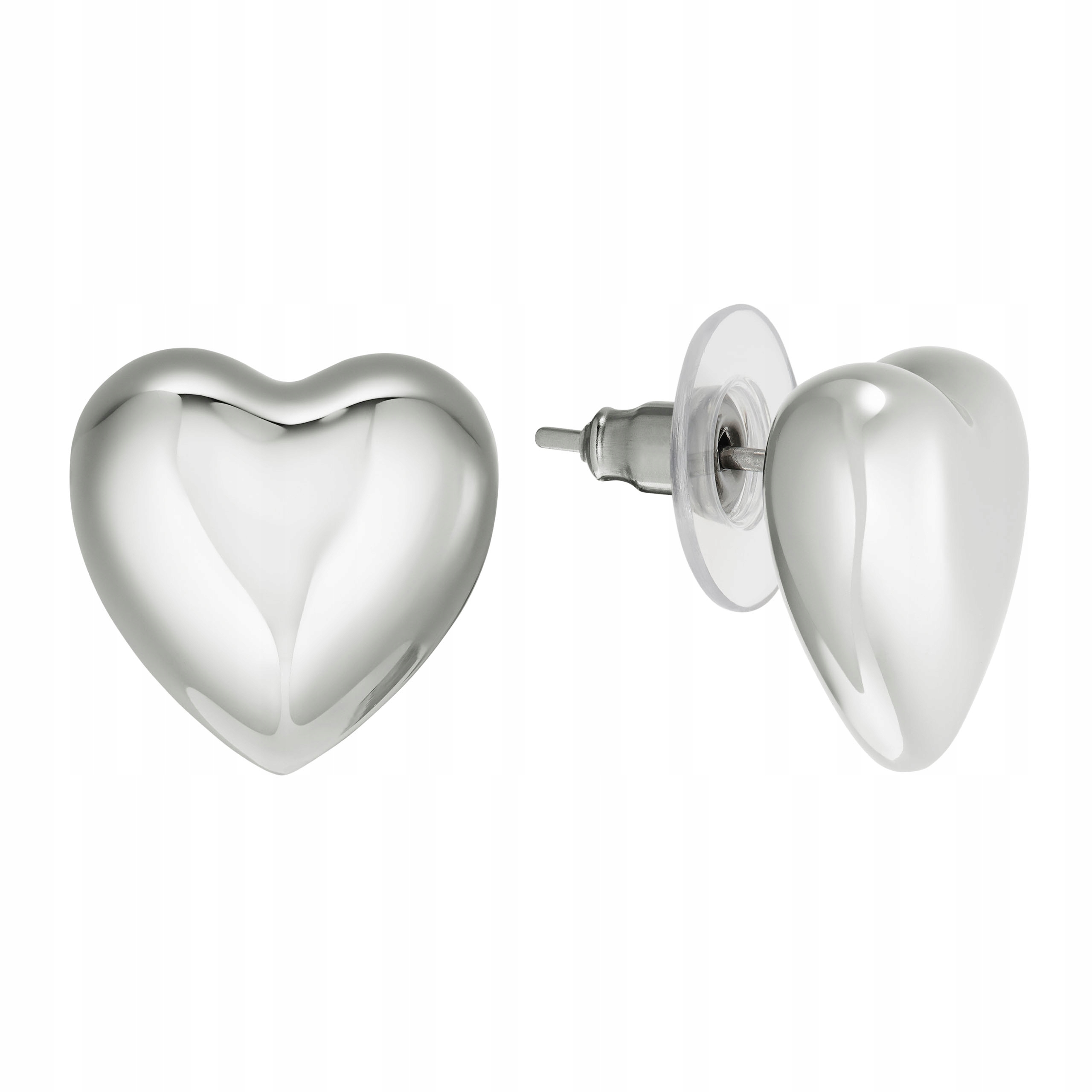 Náušnice Magnetické „Načechrané srdce“ Ocel Chirurgická tyčinka