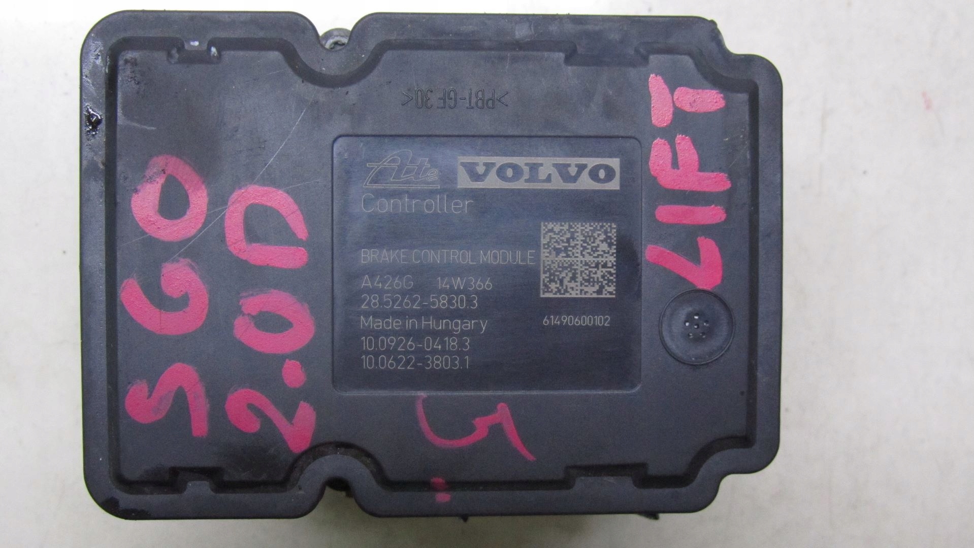 насос ABS volvo S60 II V60 РЕСТАЙЛИНГ oe 31423348