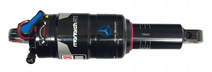 DAMPER ROCK SHOX MONARCH RT3 190mm x 51mm + USZCZELKI, NOWY BOX (190x51) Stan opakowania oryginalne