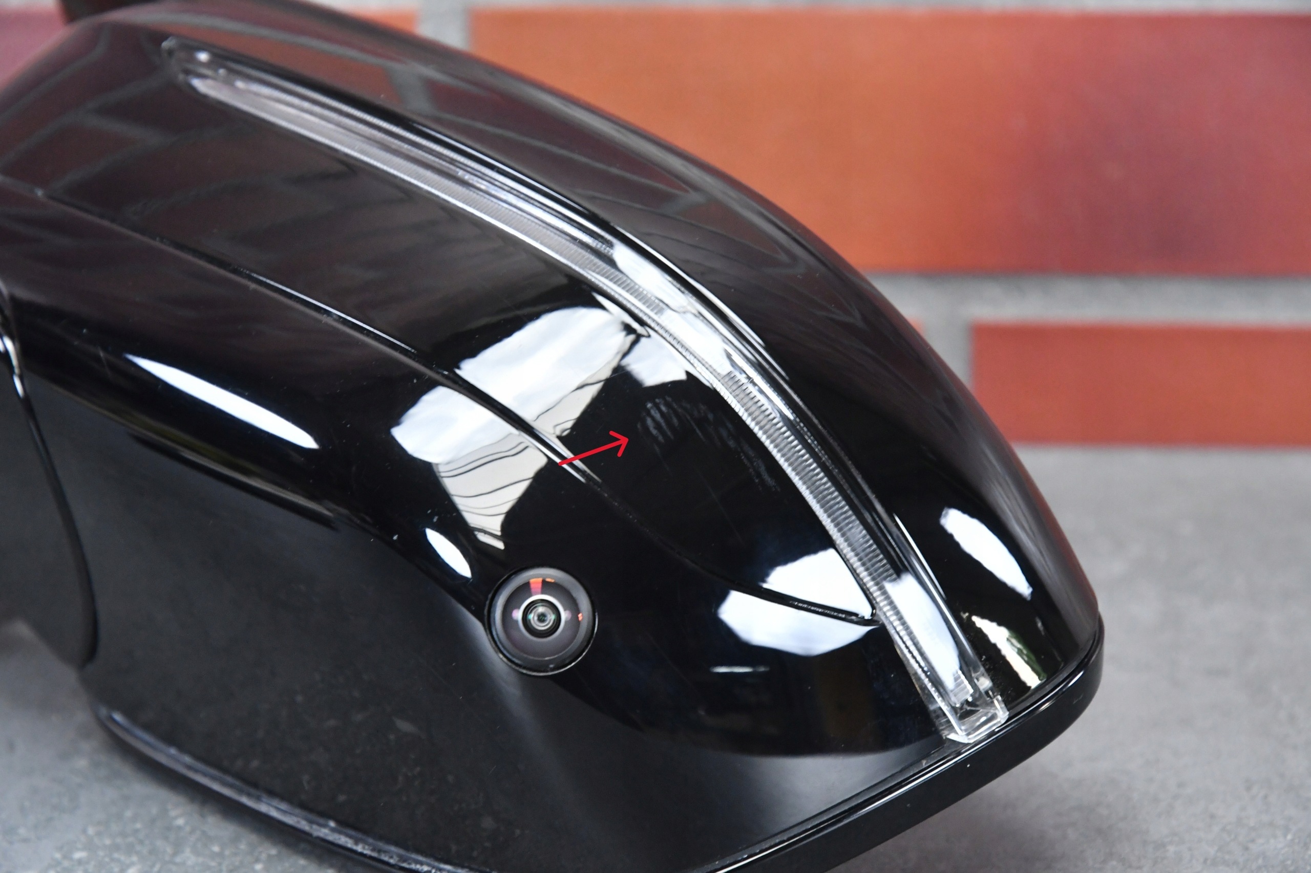 mirror left BMW 4 G26 i4 G26 m-packet KAMERA ASYSTENT