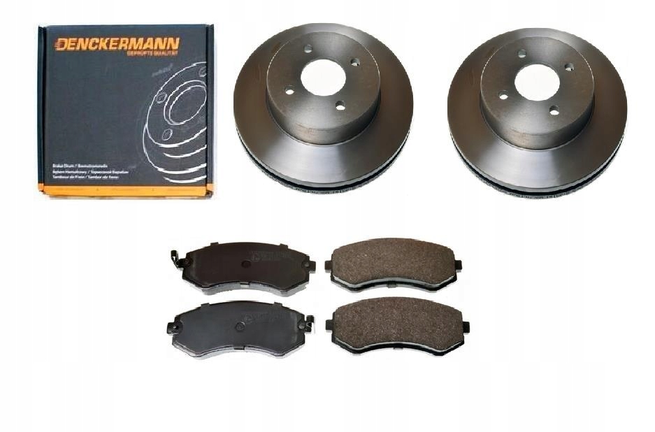 Kotouče Nissan Almera N15 Přední 252 MM Sada.
