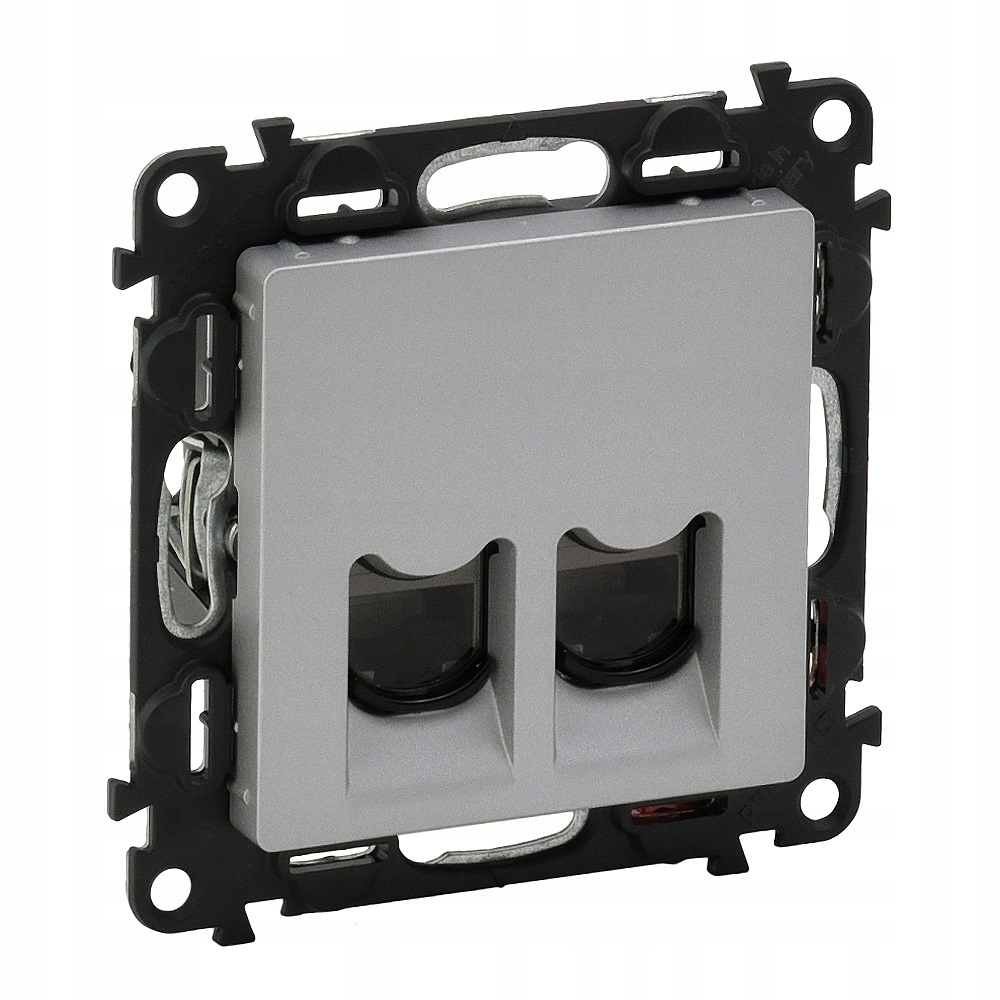

Gniazdo internetowe 2x RJ45 Utp Valena Life 753343