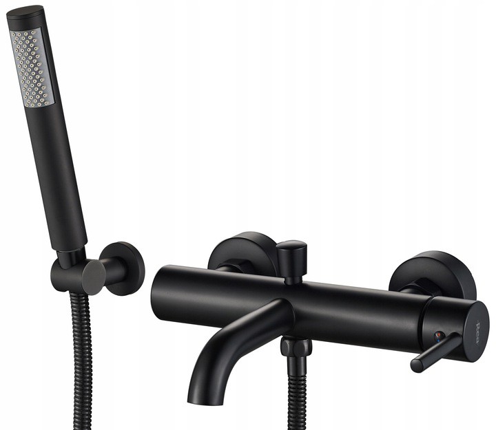 Vaňová batéria s hadicou, Hlavica, čierna Rea Lungo