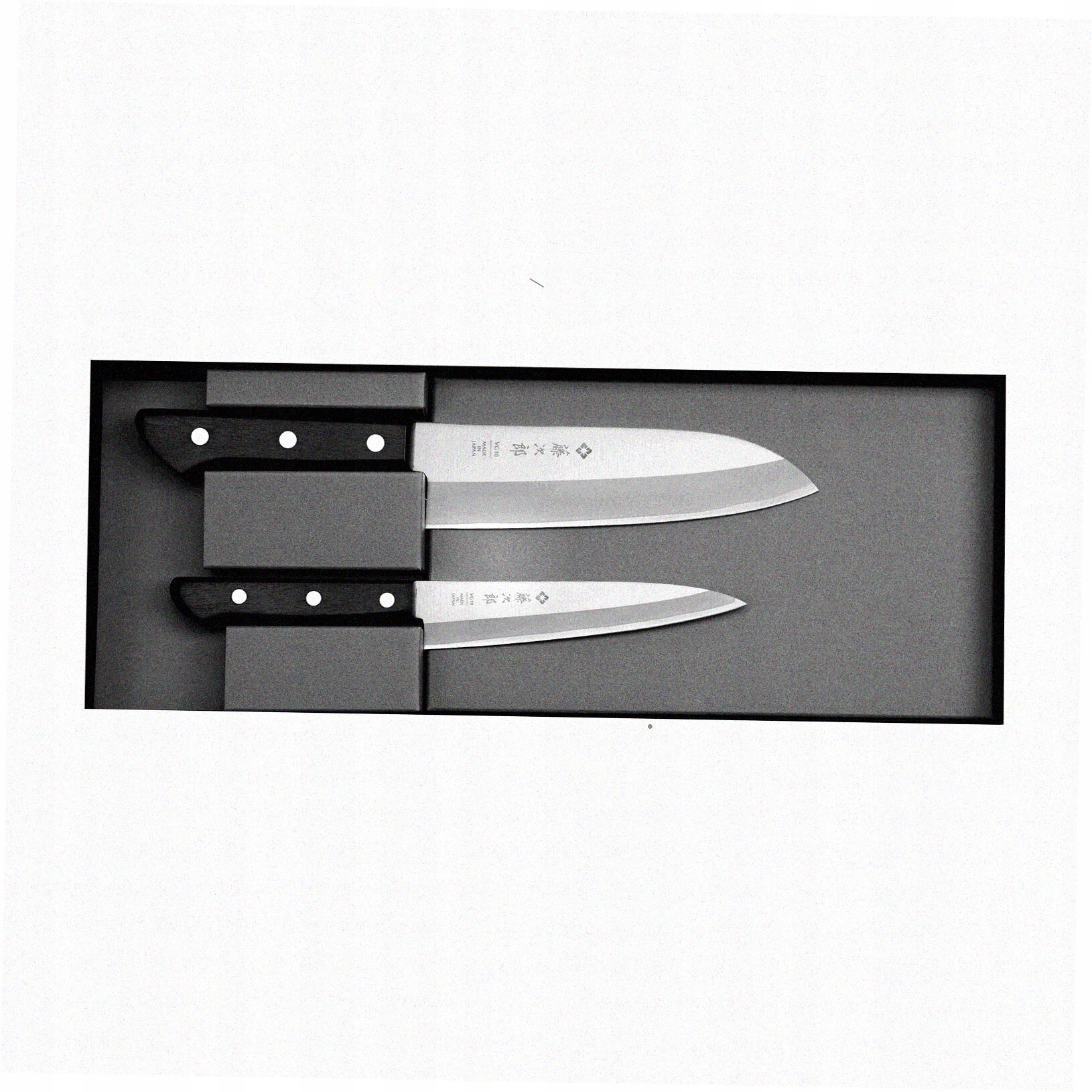 Tojiro Basic VG-10 Sada Nůž Santoku 16,5 cm univerzální 13,5 cm