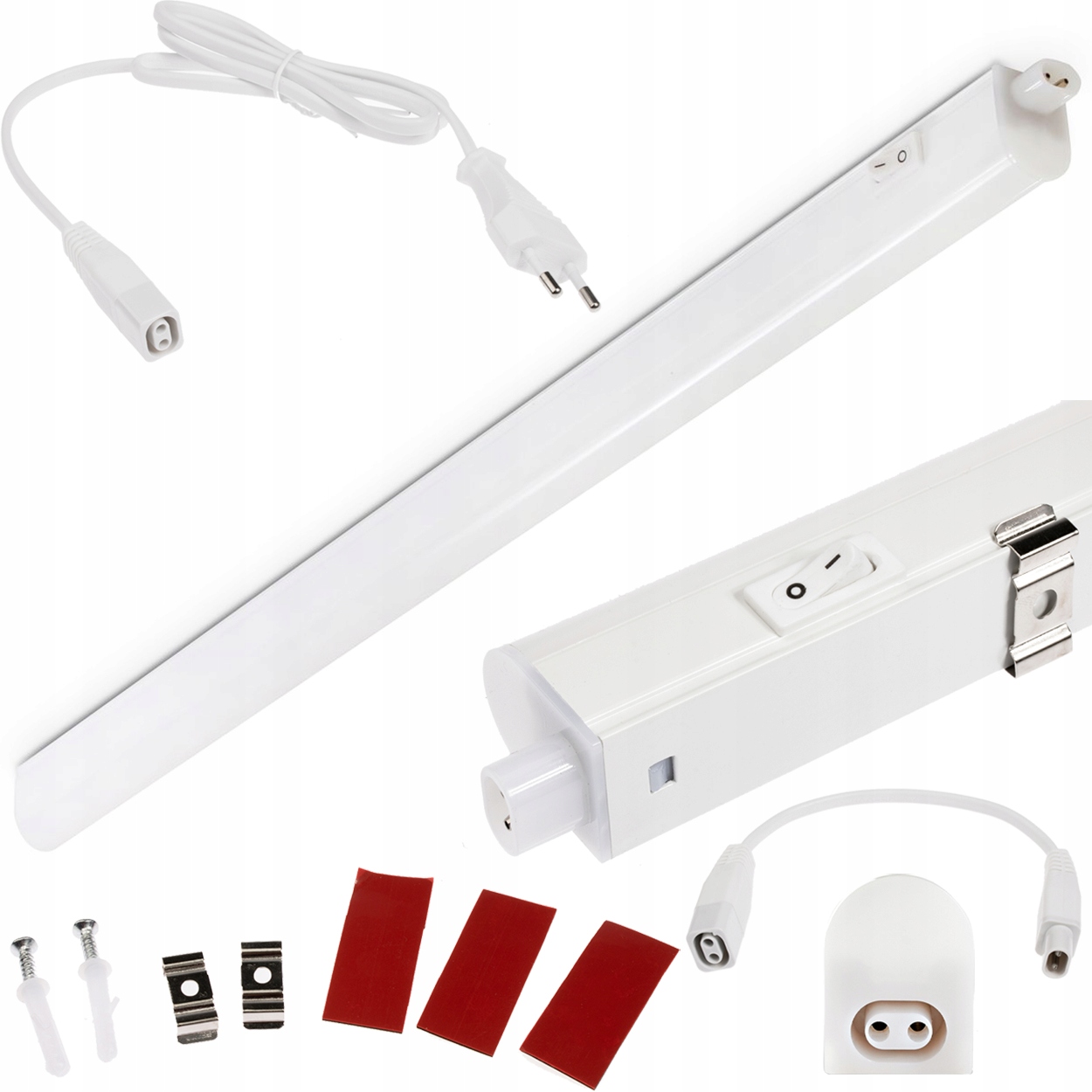 

Oprawa meblowa Led 57cm Listwa 8W Kobi +Przewody