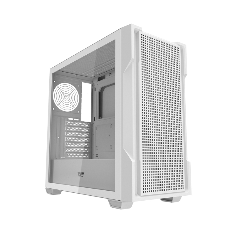 Počítačová Skříň Darkflash DS900 Mesh bez ventilátorů (bílá)