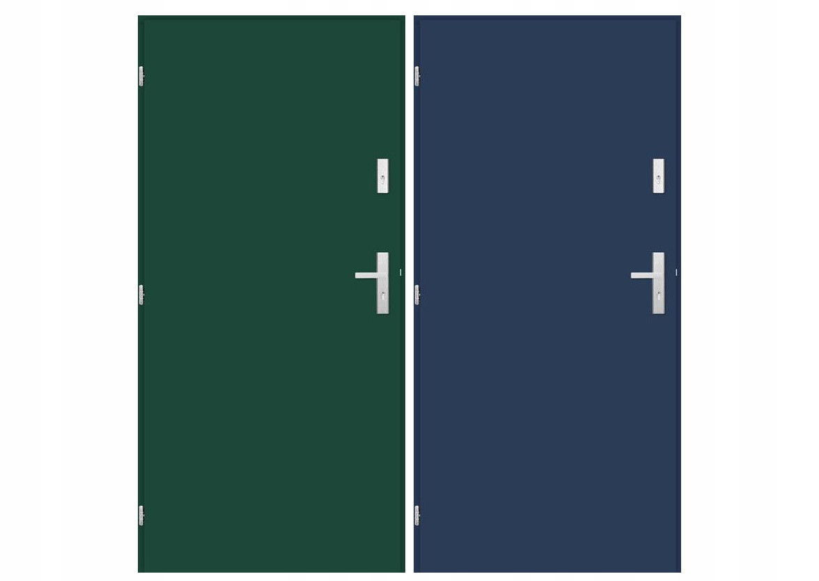 POLSKIE DRZWI ZEWNĘTRZNE INOX SALF 72MM 100CM Marka Taur