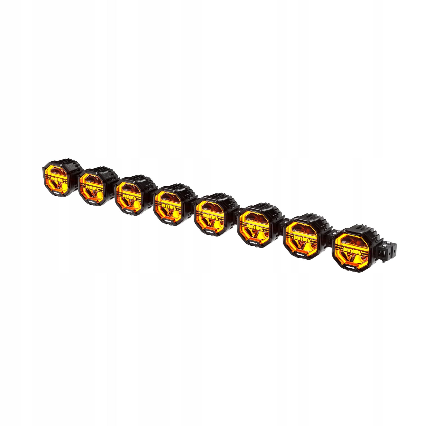Led pracovná lampa Aurora 2 farby, čip Osram Lightbar Orgin