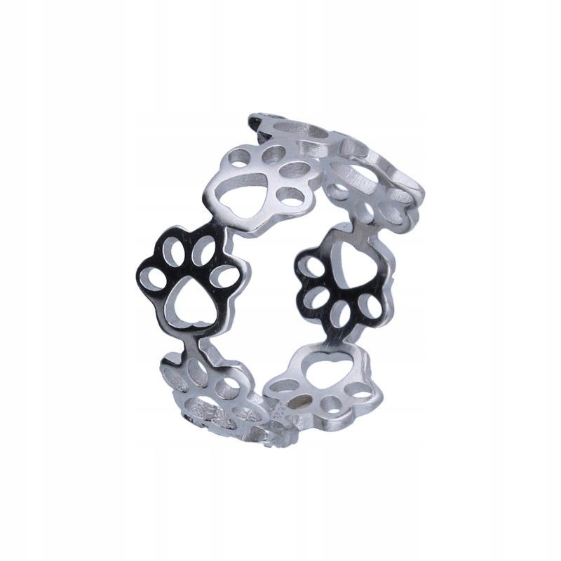 Ženský prstýnek stříbro 925 efektní prolamované tlapky pro ni r16 módní