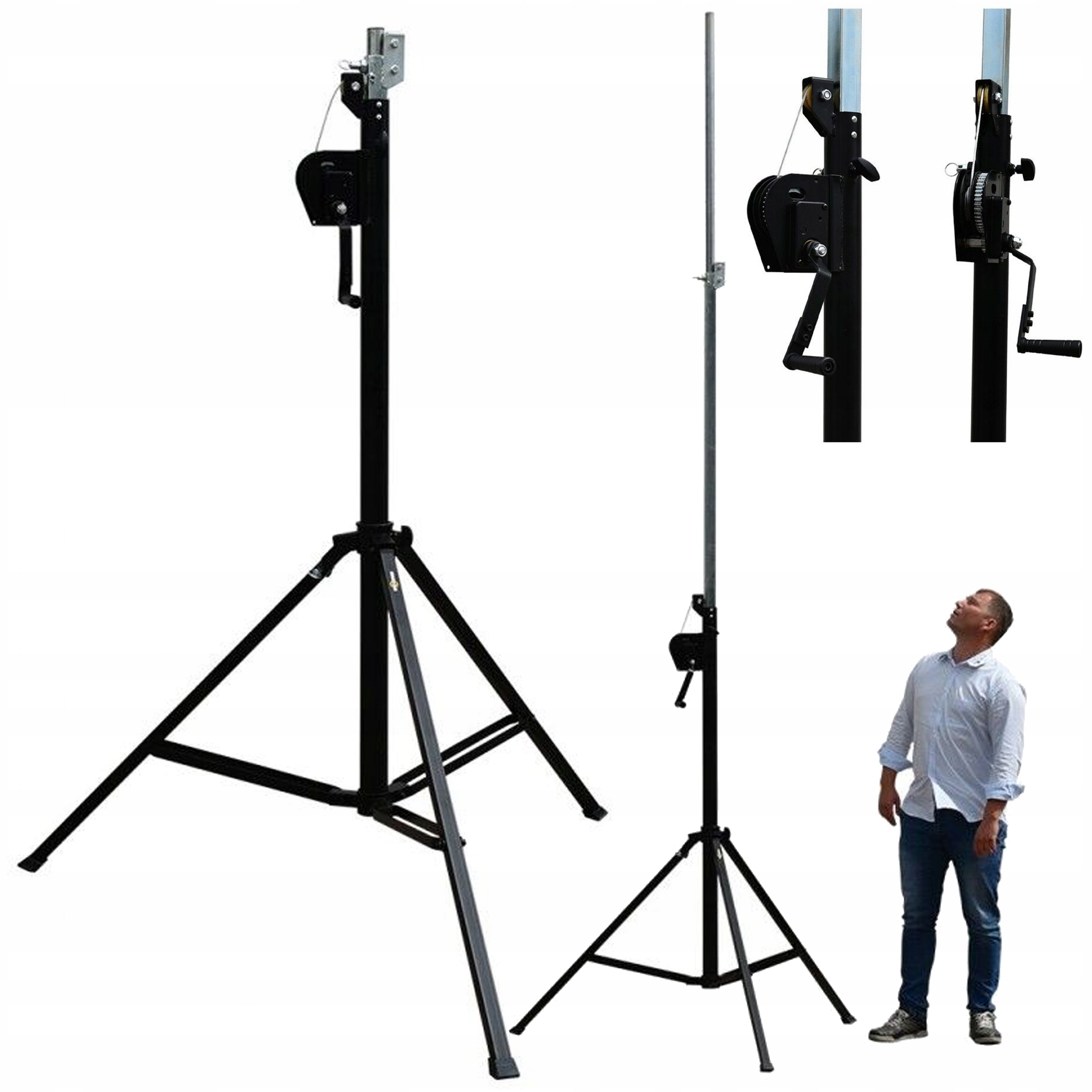 Osvětlovací Stativ Výtah Stativ S Výtahem Do 80 Kg Max. 4M STAND4me Ls 4300