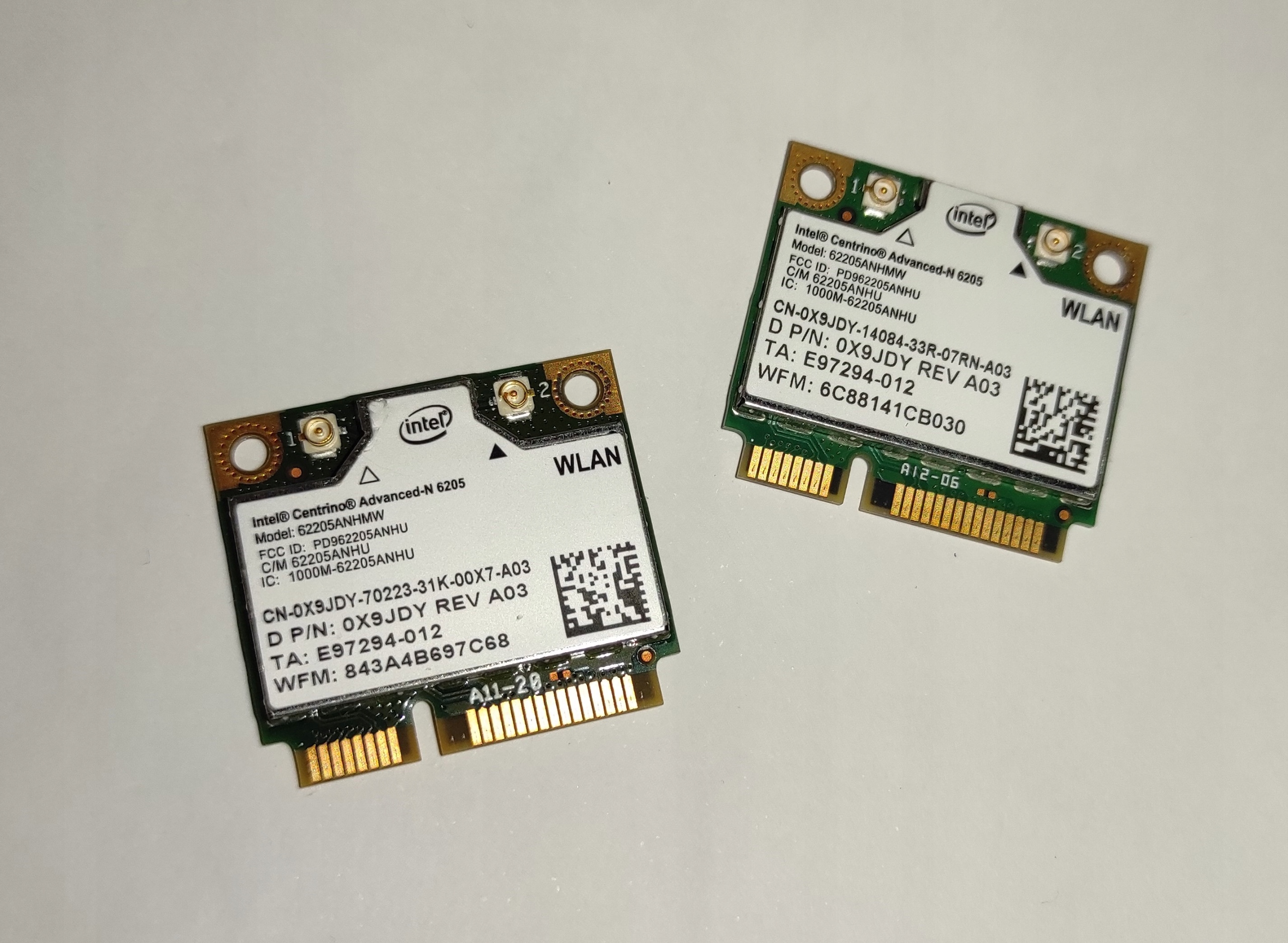 Karta Wi-Fi Intel Centrin 62205ANHMW do DELL E6530