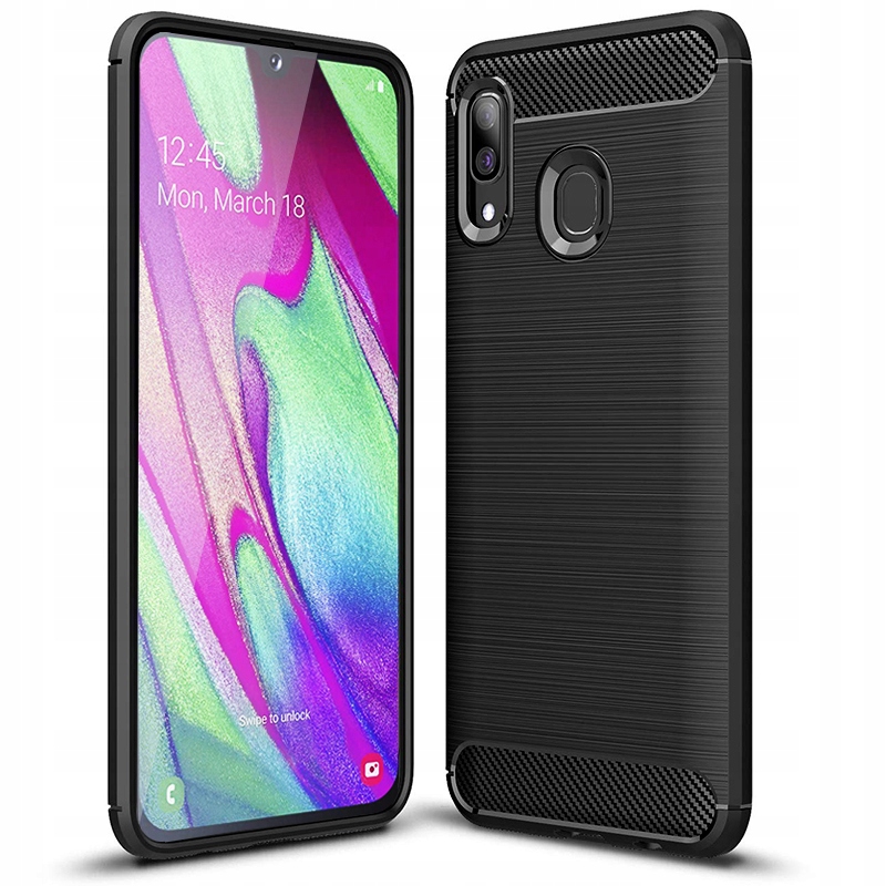 

Etui Pancerne Karbon Case do Samsung Galaxy A40