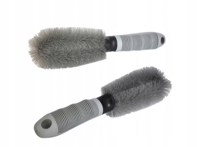 Spiralna Szczotka Samochodowa Do Mycia Felg Kołpaków [szara]