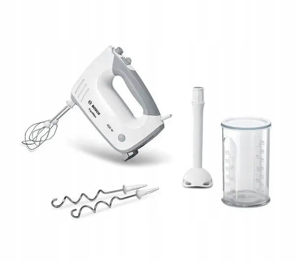 Mikser ręczny Bosch ErgoMixx MFQ36440 450W 5 Biegów do Mieszania Ubijania