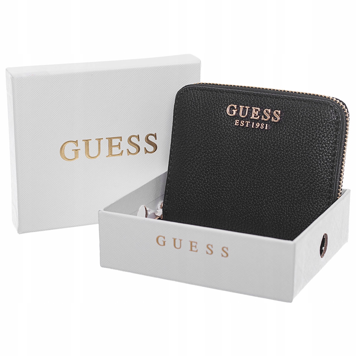 Guess Dámská Peněženka Laurel II Slg Small Zip Černá
