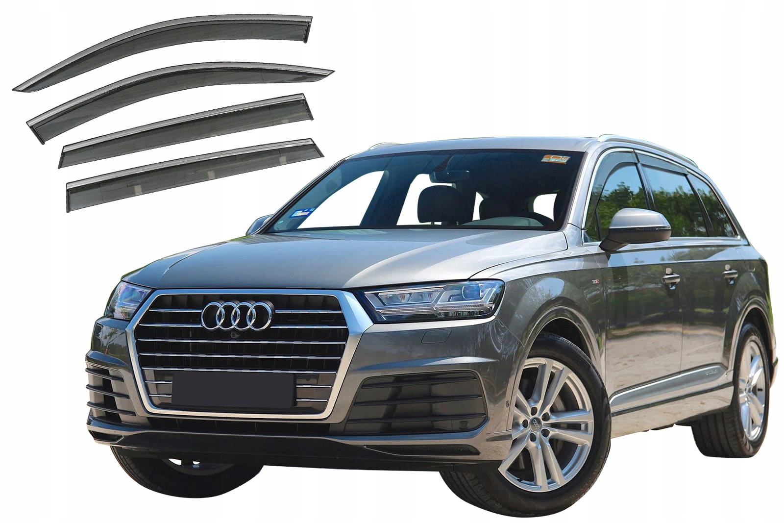 AUDI Q7 II 4m 2015 + віконні обтічники