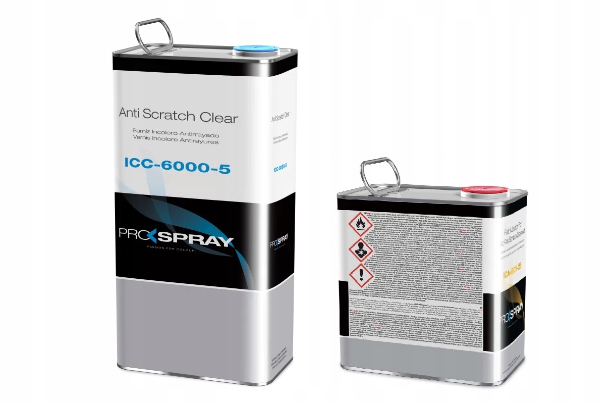 Prospray Lakier bezbarwny ICC-6000 1L z utwardzaczem standardowym 0,5L