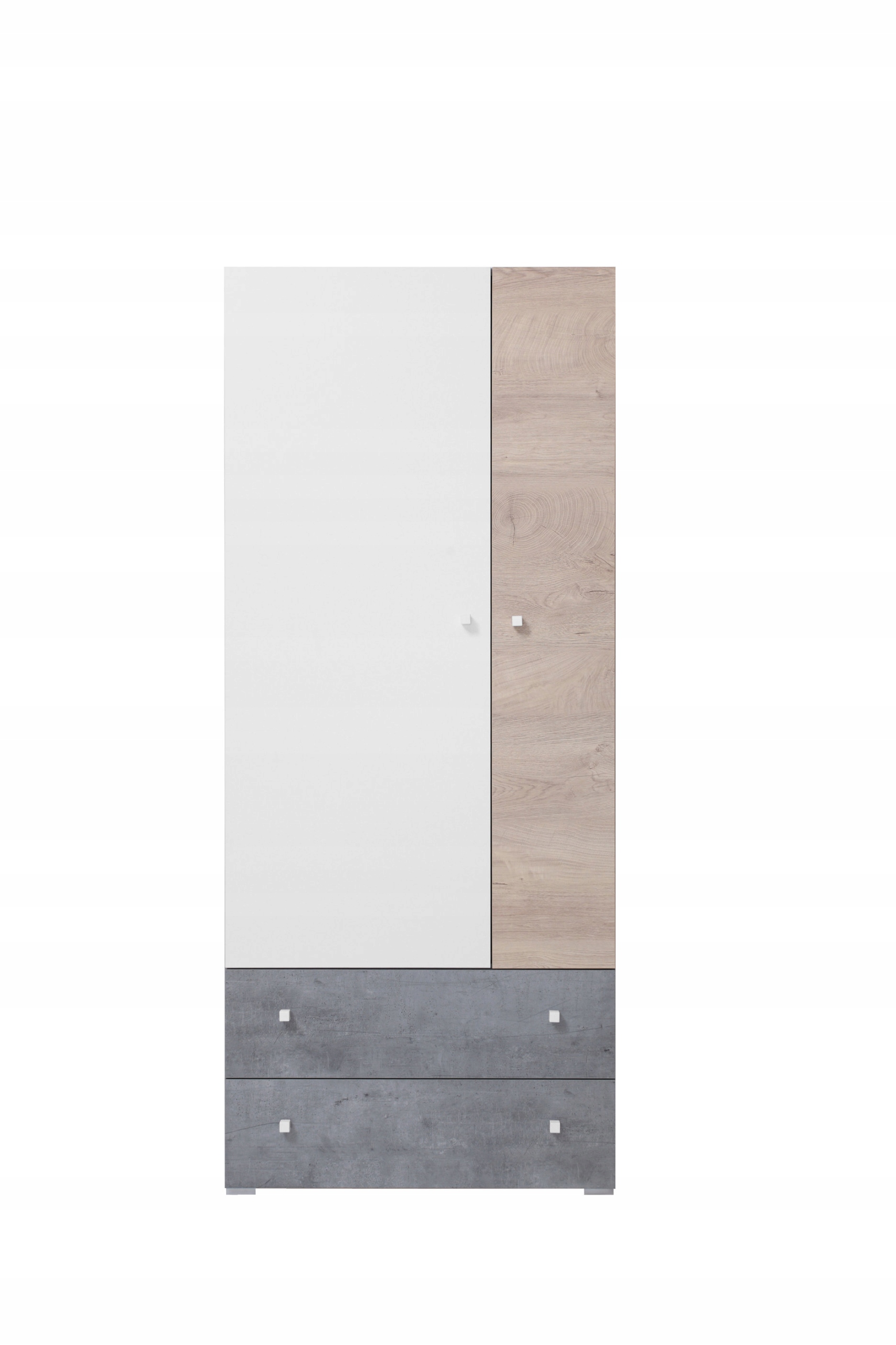 Skříň 80 cm Výklopné dveře Beton