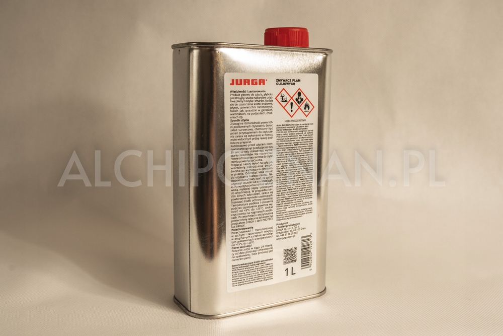 ZMYWACZ CIĘŻKICH PLAM OLEJOWYCH KOSTKA JURGA 1L Pojemność 1 l