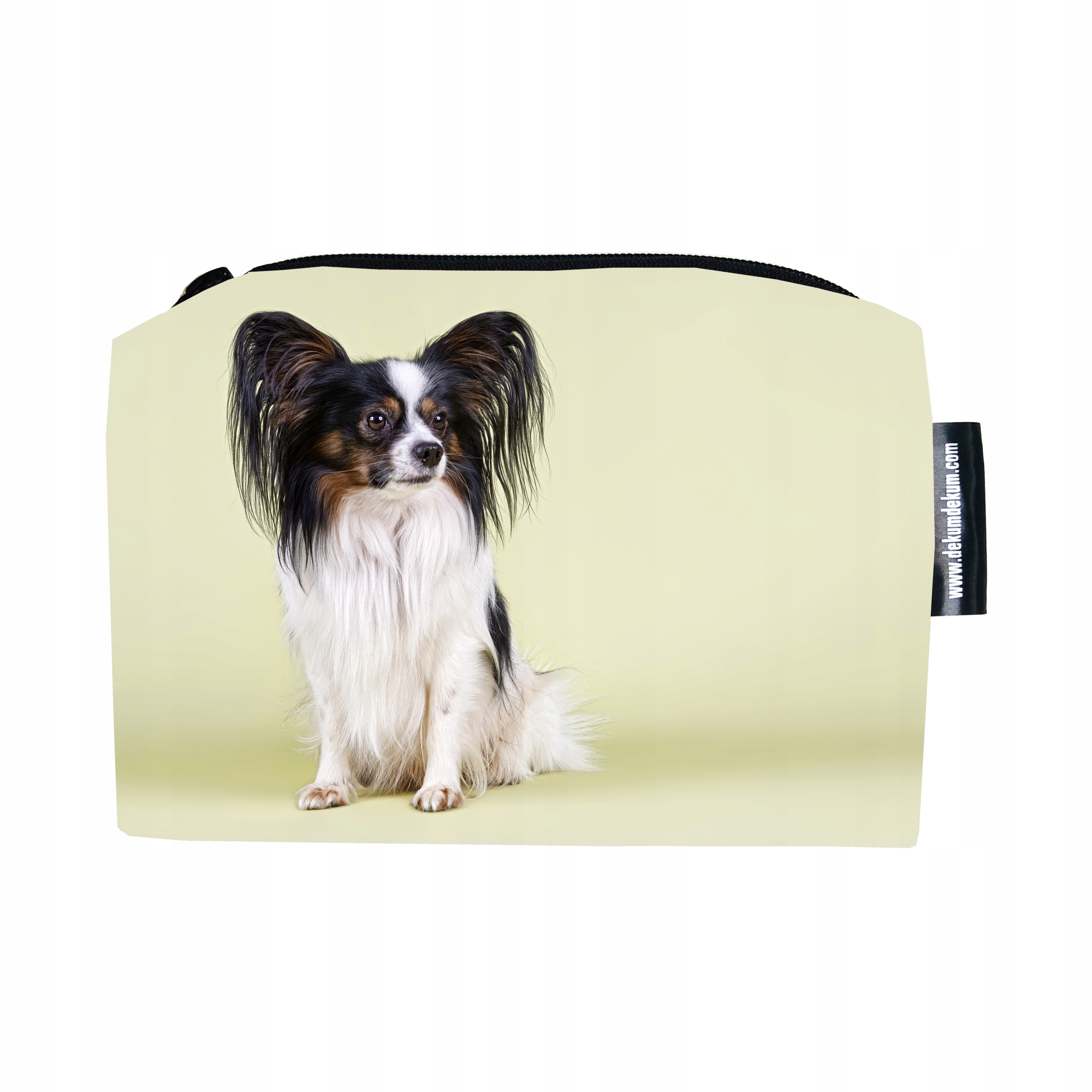 

Kosmetyczka Piórnik z Psem Papillon pies