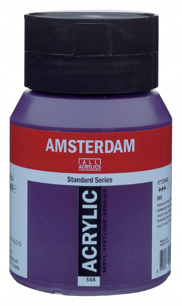 Amsterdam Standard Akryl 500 Fialová a 568