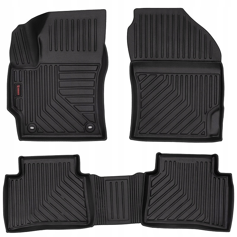 Dywaniki gumowe 3D do Toyota Corolla 2018-