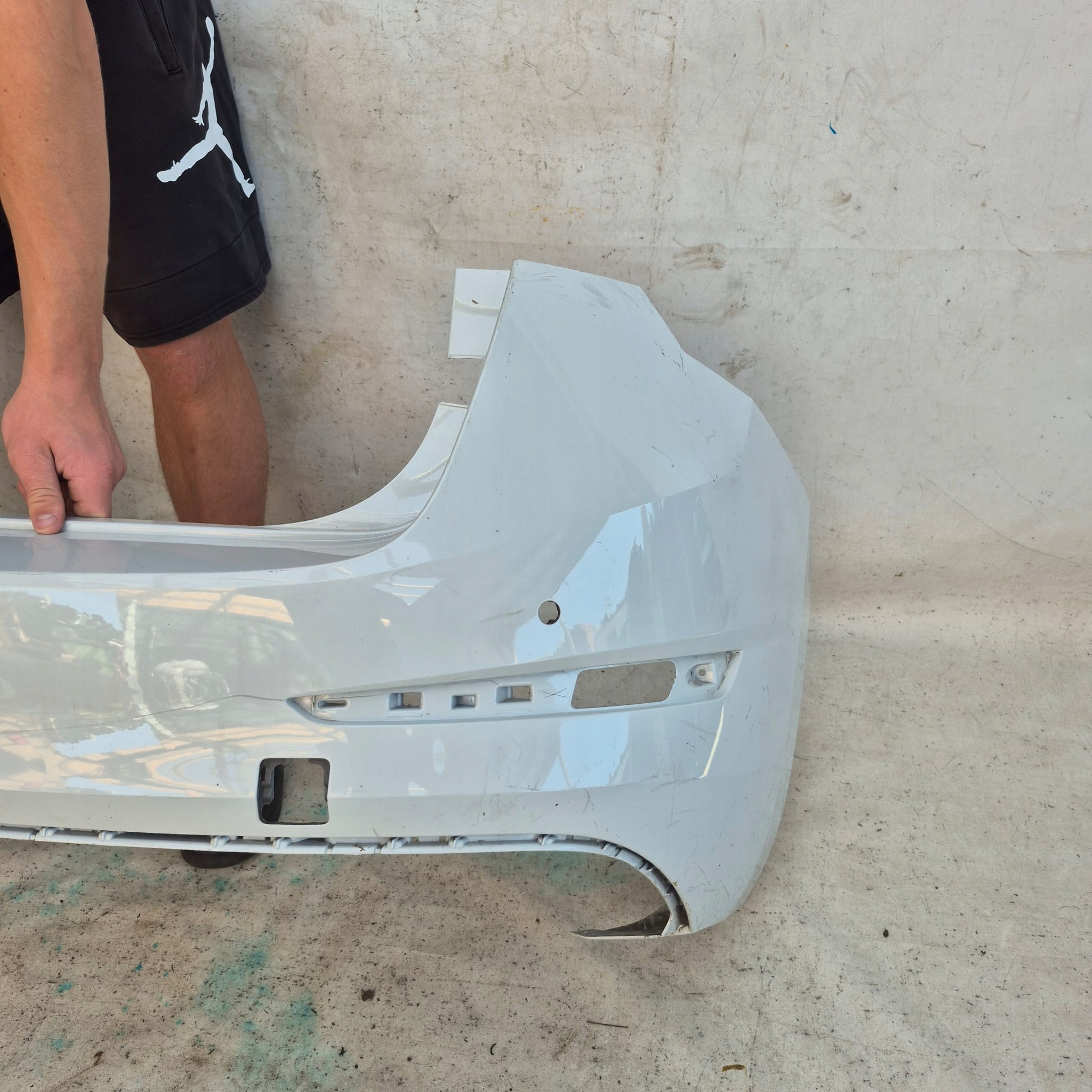 SKODA SCALA 657 19- bumper rear part rear PDC 657807421