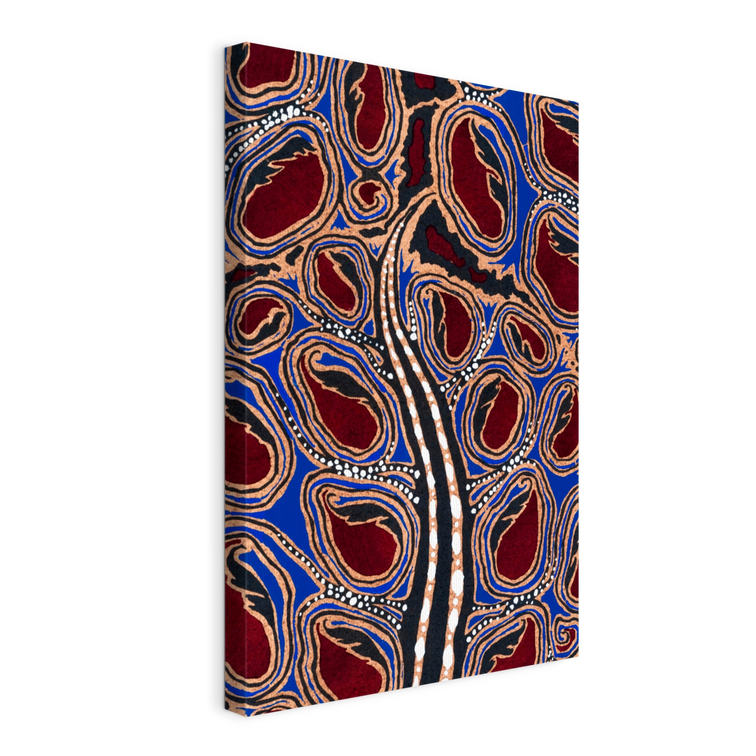 Obraz na plátně Séguy Botanický vzor art déco 50x75 cm