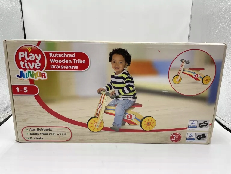 Rowerek Biegowy Drewniany Play Tive Junior