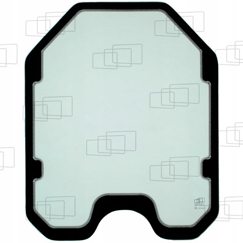 skidsterové sklo Jcb přední 332/X5157, 335/F9364
