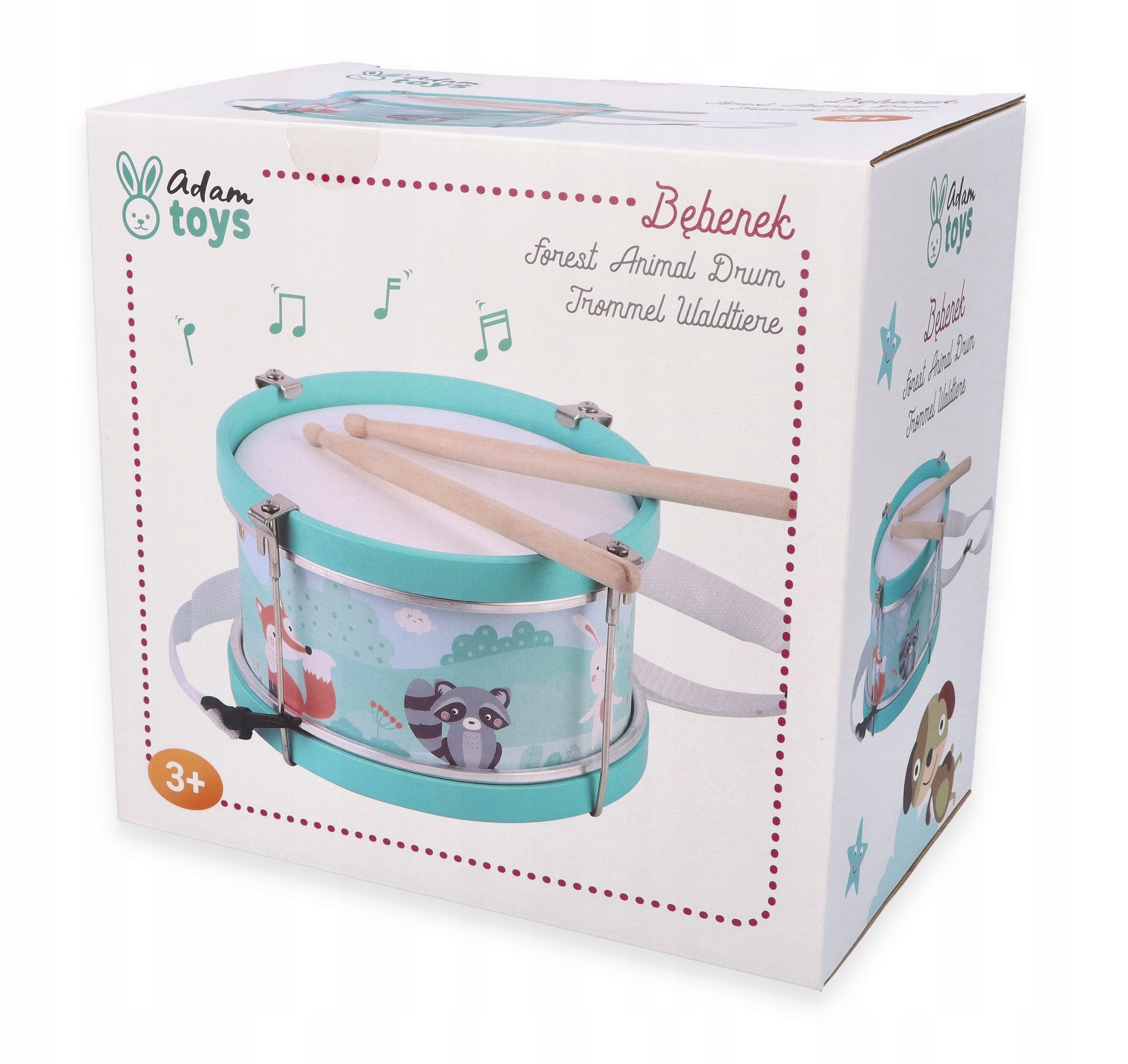 BĘBENE INSTRUMENT DLA DZIECI ADAMTOYS ZABAWKA MUZYCZNA DLA DZIECKA MALUCHA Bohater brak