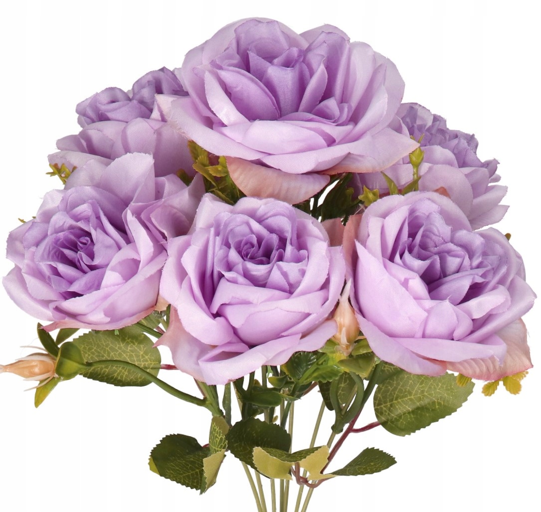 SZTUCZNE KWIATY JAK ŻYWE ROŚLINY RÓŻA RÓŻE BUKIET