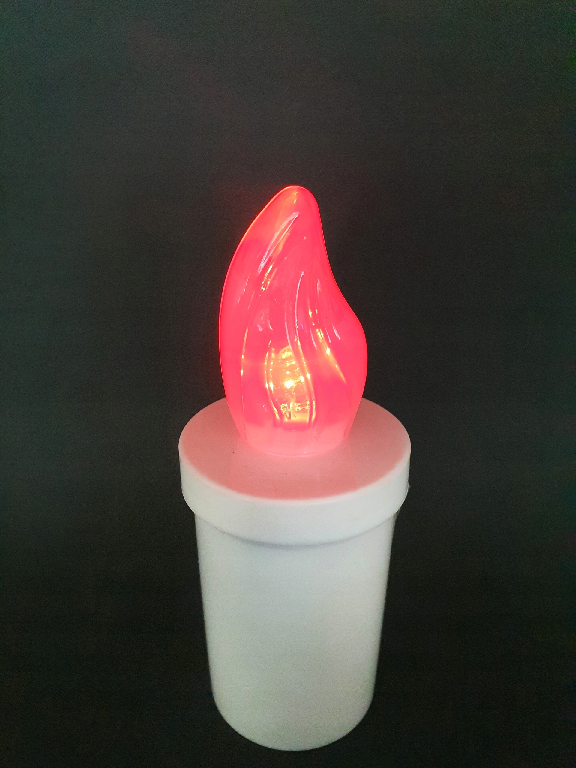 WKŁADY LEDOWE CORTINA ZMIENIAJĄCE KOLORY DO ZNICZY ZNICZ 12 SZT KOMPLET AA Typ LED