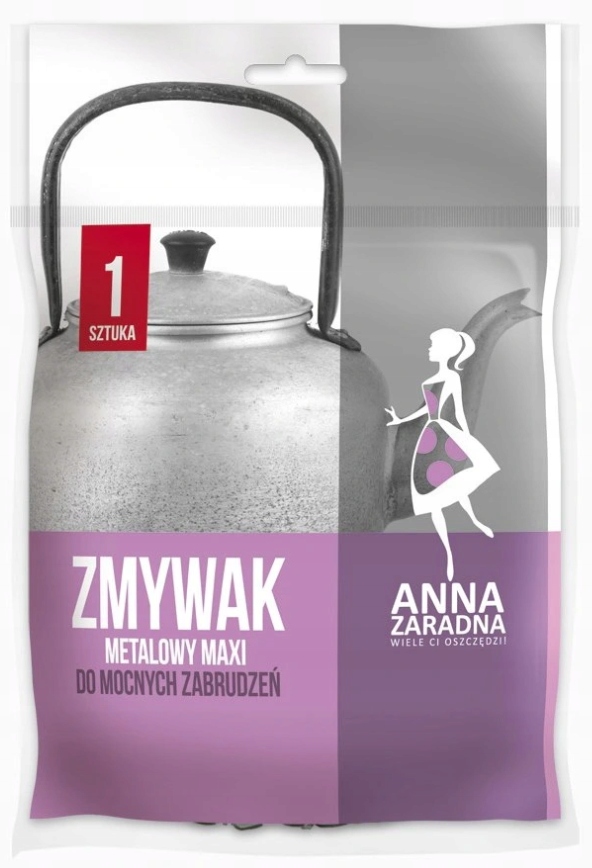 

Az Zmywak Druciak Metalowy Maxi Mocne Zabrudzenia
