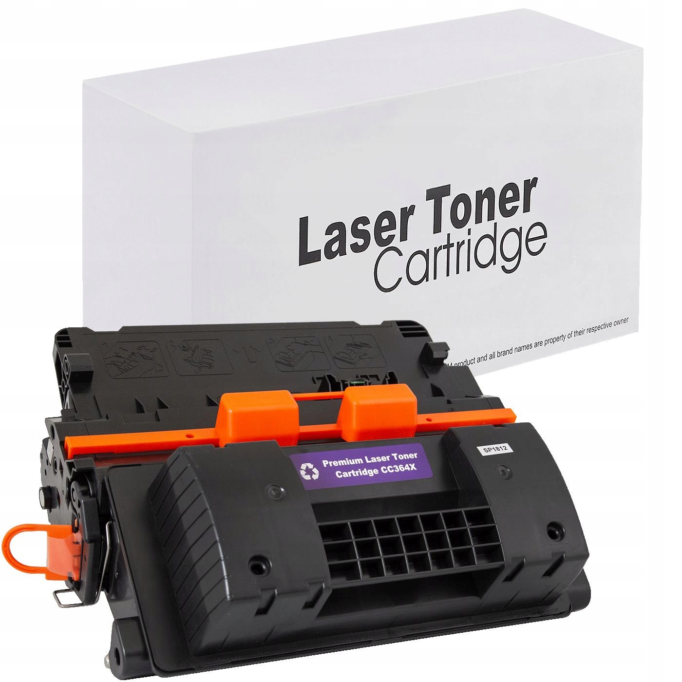 2 x Toner do Hp CC364X 64X LaserJet P4015 P4515 czarny black 24k