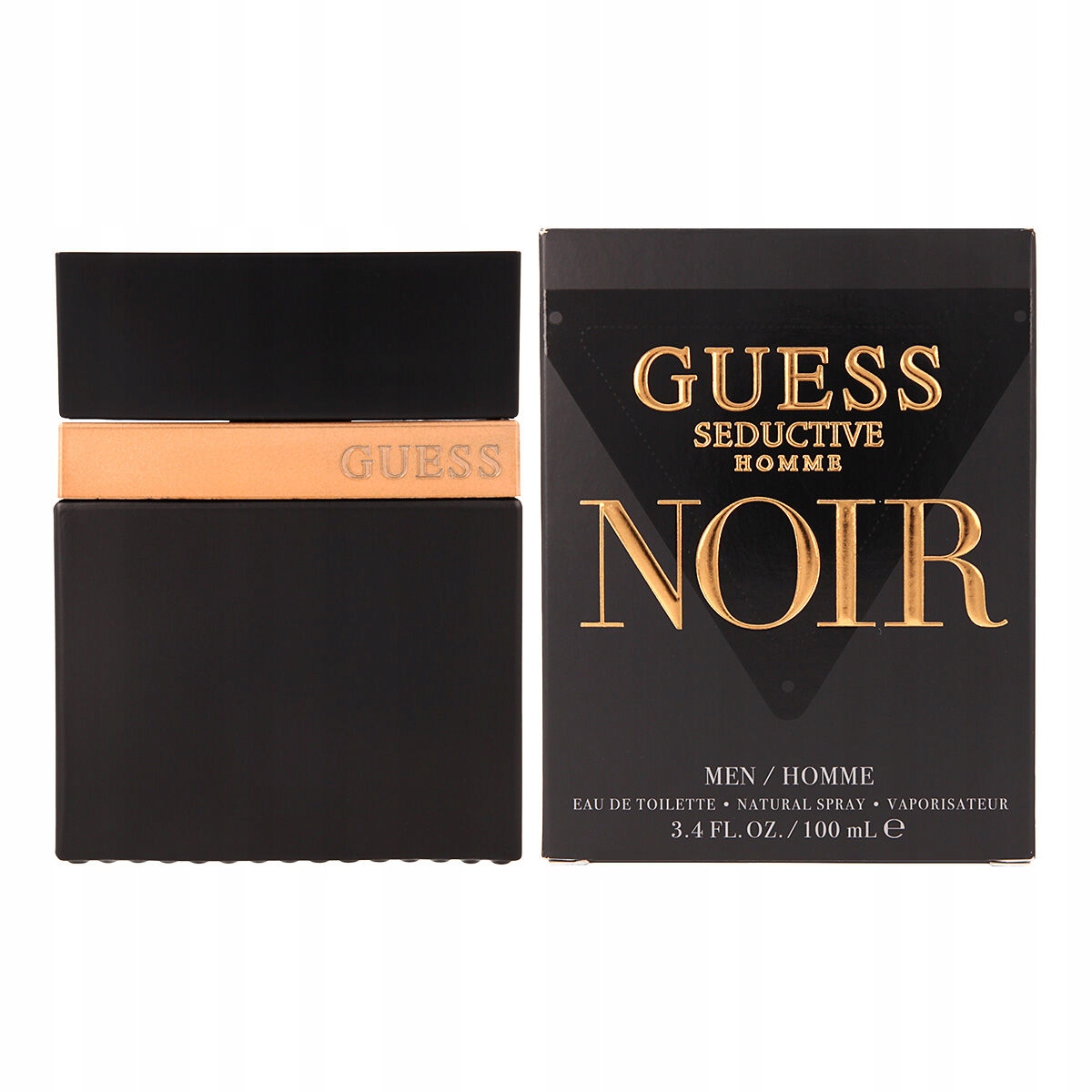 Perfumy Męskie Zapach Guess Seductive Homme Noir Edt Woda Toaletowa