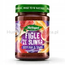 Herbapol Džem Fígle se švestkou fík & švestka 280 g