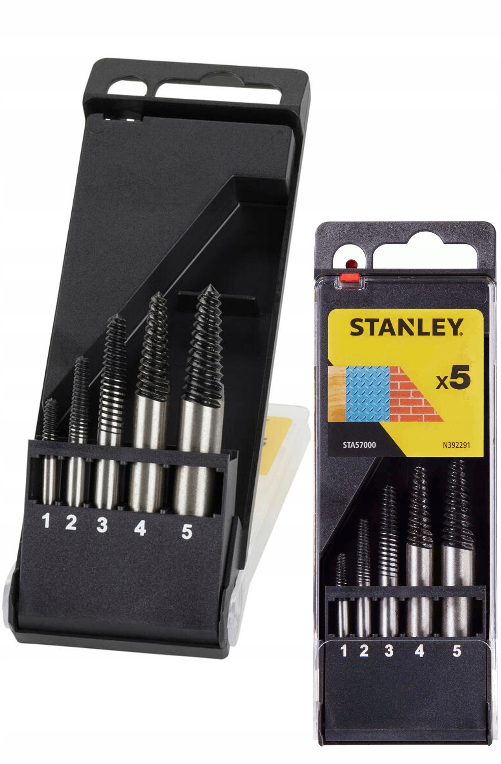 

Stanley Wykrętaki Do Śrub 5szt M3-M18 STA57000