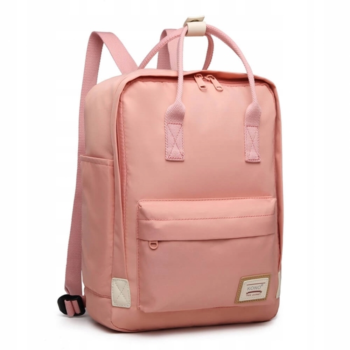 

Plecak Prostokątny Nylon Vintage Pudrowy Róż KN02