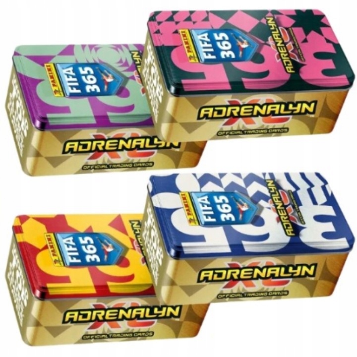 Fifa 365 2026 Adrenalin XXL Duża Puszka Panini Karty Piłkarskie