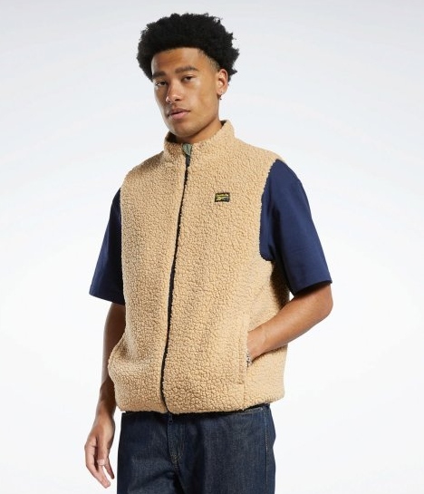 Reebok Pánská Vesta Na Zip S Logem Casual L 0Z7A2_C* Pozadí
