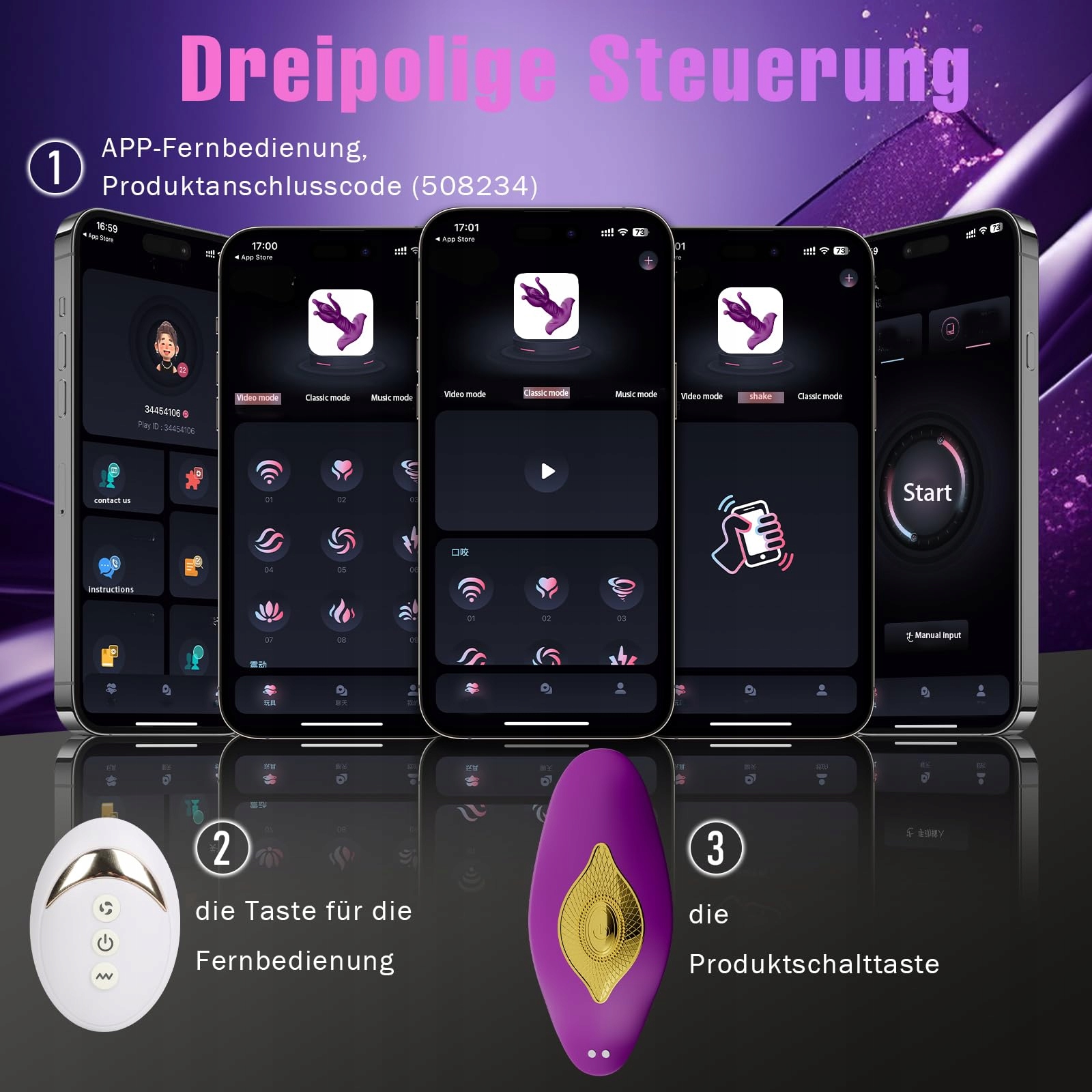 BUTTERFLY Wibrator Analny Dla Mężczyzn Z Funkcją Wibracji — miniatura 7