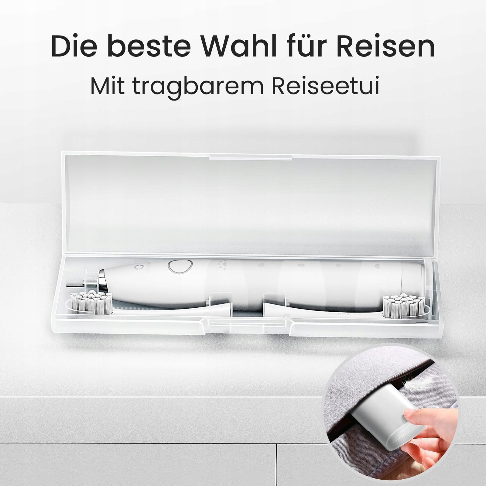 OCLEAN Zestaw Prezentowy Szczoteczka Soniczna 180 Dni Etui 6 Główki — miniatura 2